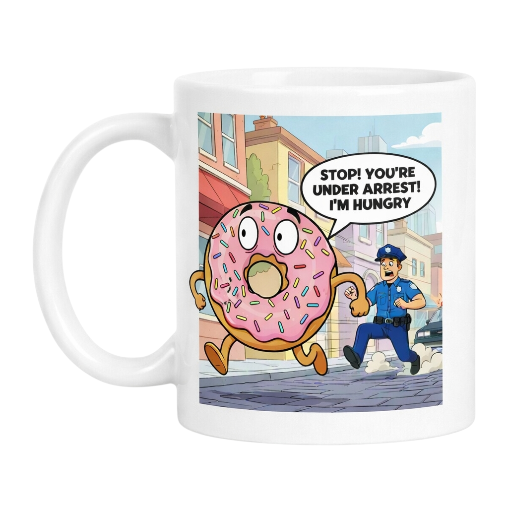 Digital Wall Art_ Stop! You're Under Arrest! I'm Hungry